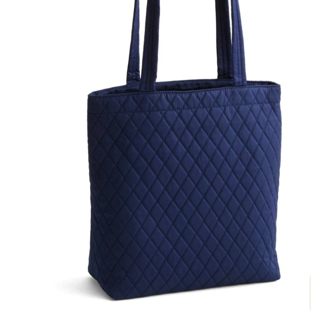 NWT Vera Bradley Navy Small Original Zip Tote Bag